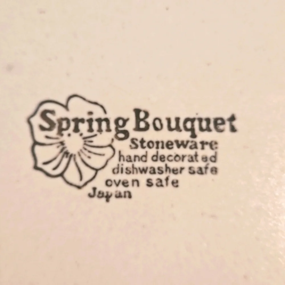 🌺 Vintage 70's Replacement Stoneware 